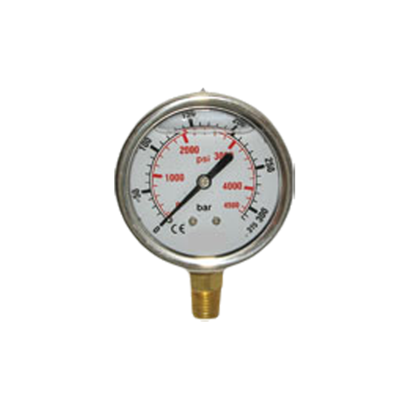 Bottom Entry Liquid Fill áp suất đồng hồ đo áp suất {$ v2.title | str_replace = '